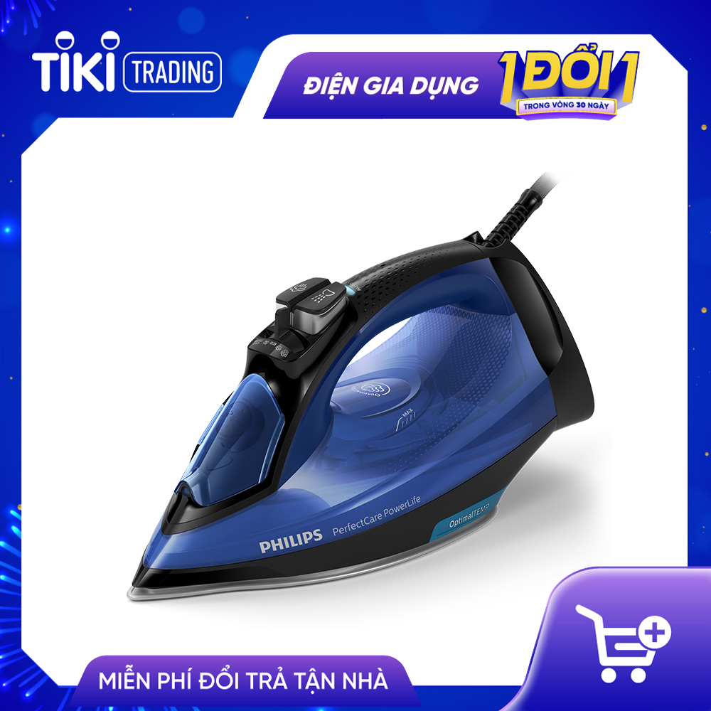 Bàn Ủi Hơi Nước Philips GC3920 (2500W) - Hàng chính hãng