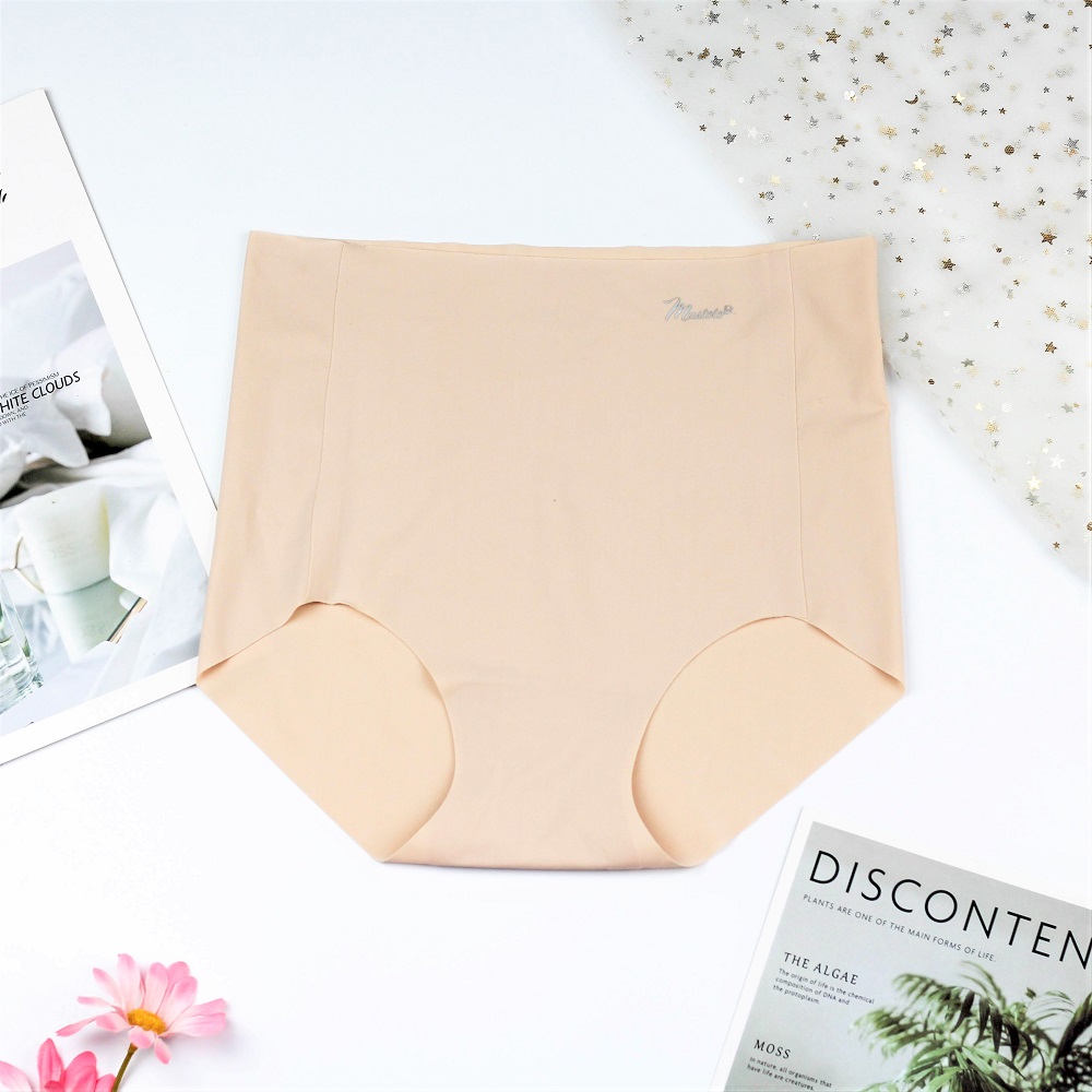 Quần Lót Nữ Trơn Không Đường May Lưng Cao Snowdrop Màu Da