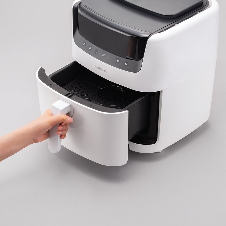 Nồi Chiên Không Dầu Kết Hợp Chức Năng Hấp Lock&Lock EJF881  - Hàng Chính Hãng