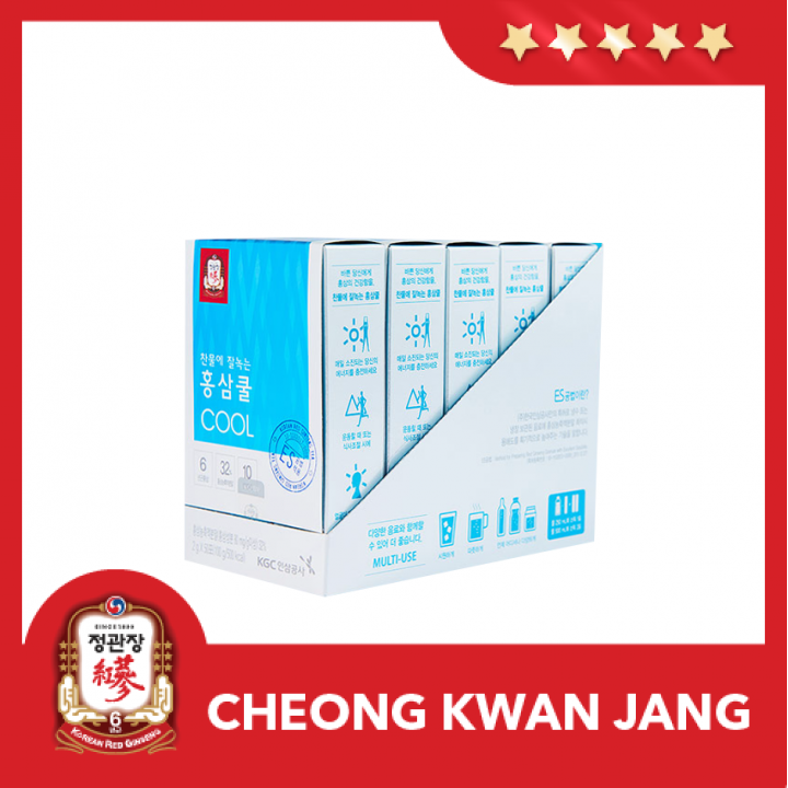 Trà Hồng Sâm Hàn Quốc Hòa Tan KGC Cheong Kwan Jang Tea Cool 50 Gói