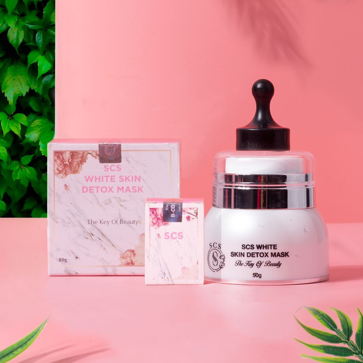 MẶT NẠ TỪ TÍNH  SCS WHITE SKIN DETOX MASK