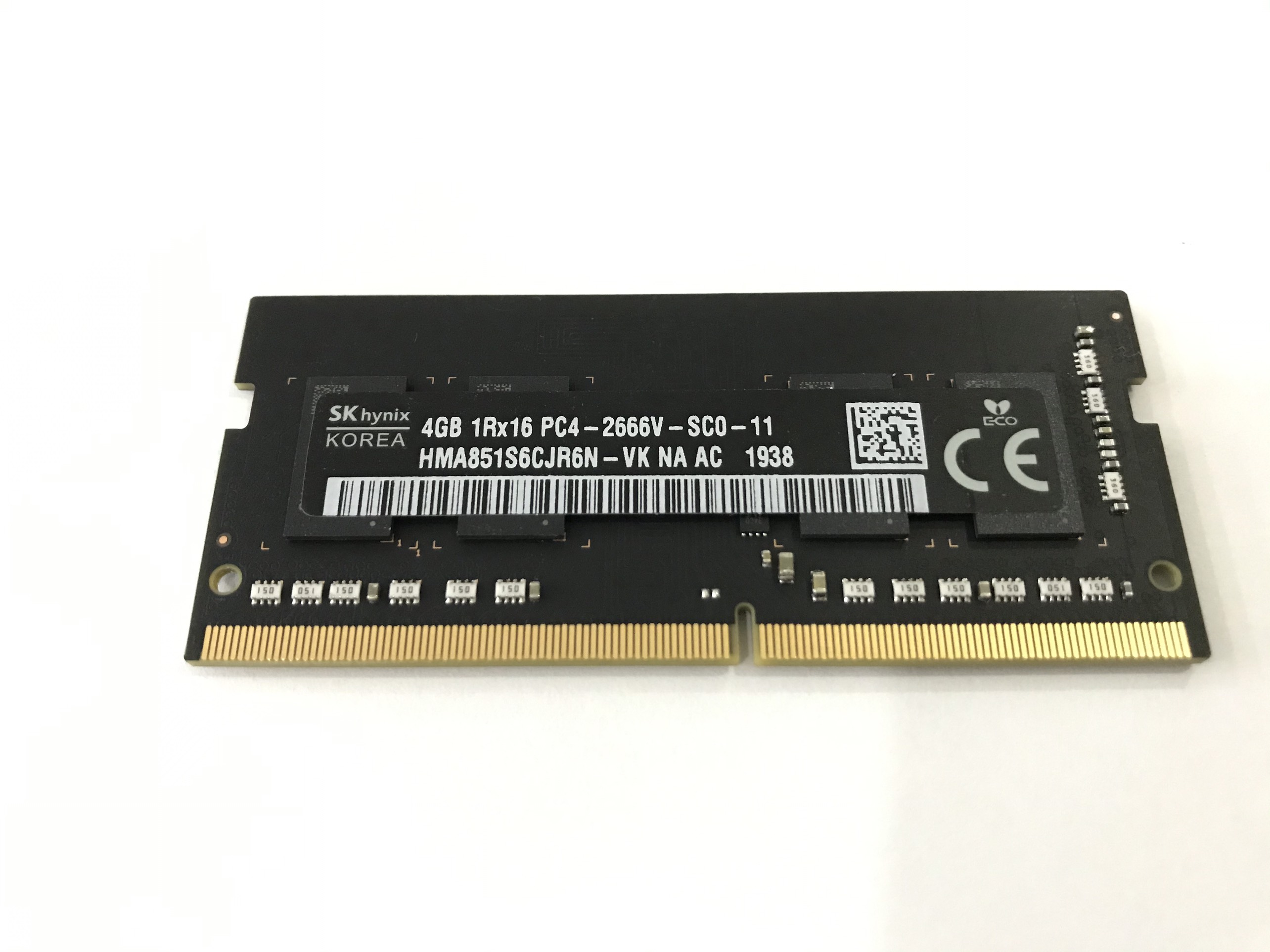 Hình ảnh RAM Laptop Hynix 4GB DDR4 2666MHz SODIMM - Hàng Nhập Khẩu