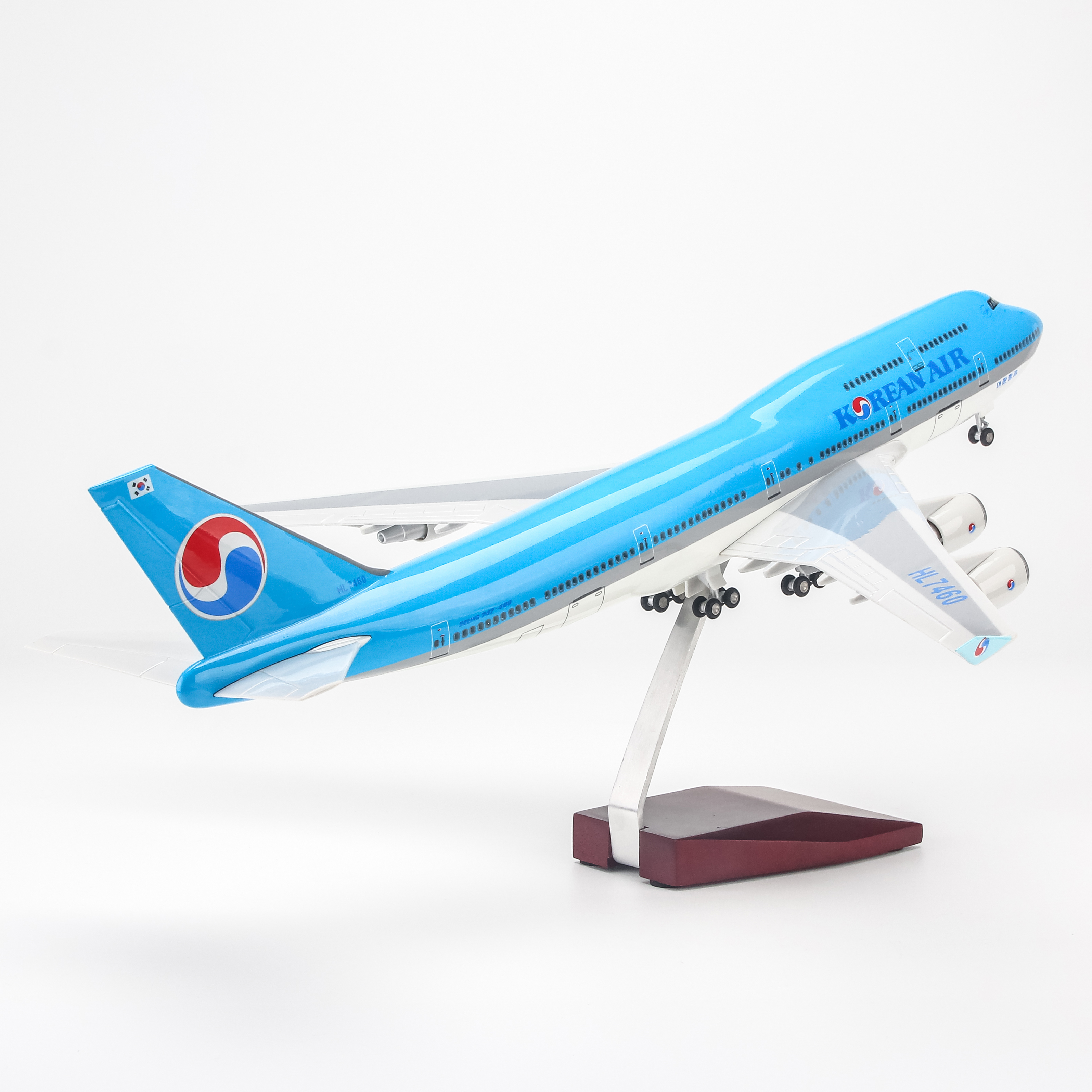 Mô Hình Máy Bay AIRBUS A380 KOREAN AIRWAYS 47CM