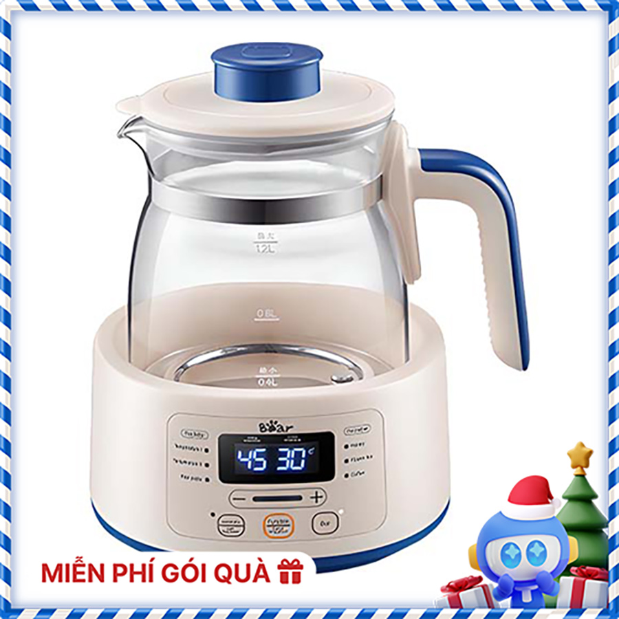 Bình đun siêu tốc và hâm nước Bear TNQ-D12D1 - Hàng chính hãng