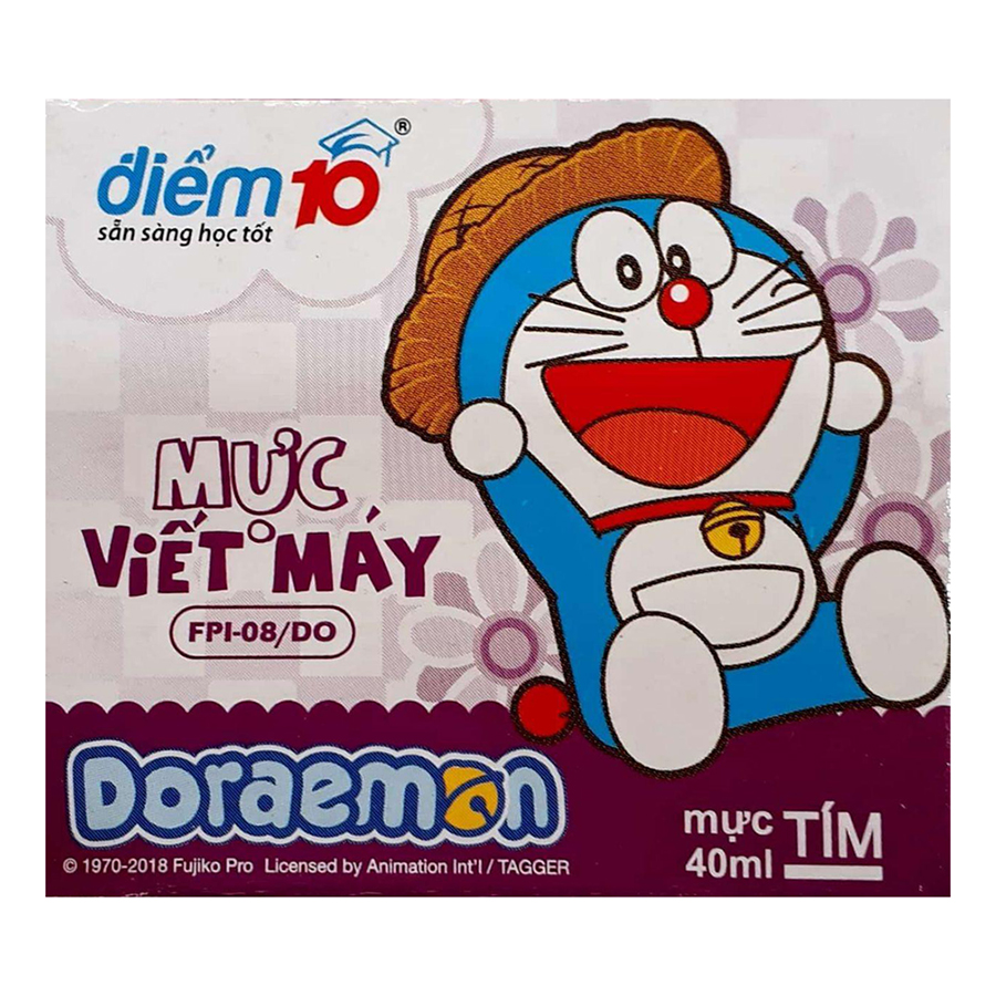 Hộp 8 Mực Bút Máy Thiên Long FPI-08/DO