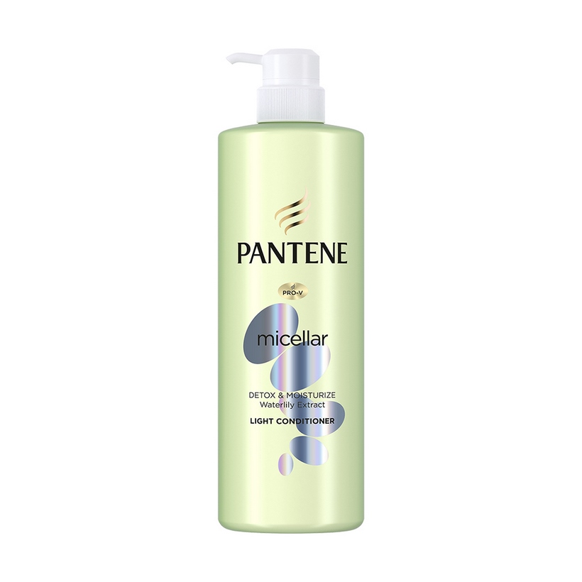 Dầu Xả Pantene Pro-V Micellar Làm sạch &amp; Dưỡng ẩm Chiết xuất Hoa súng 530 ml