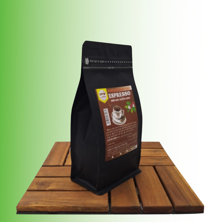 Cà Phê ESPRESSO - Trọng Lượng 200g, 500g, 1kg - Rang Mộc Nguyên Chất - Phù Hợp Pha Máy - Hương Thơm Hảo Hạng, Hậu Đậm, Vị Đắng Vừa - Coffee New