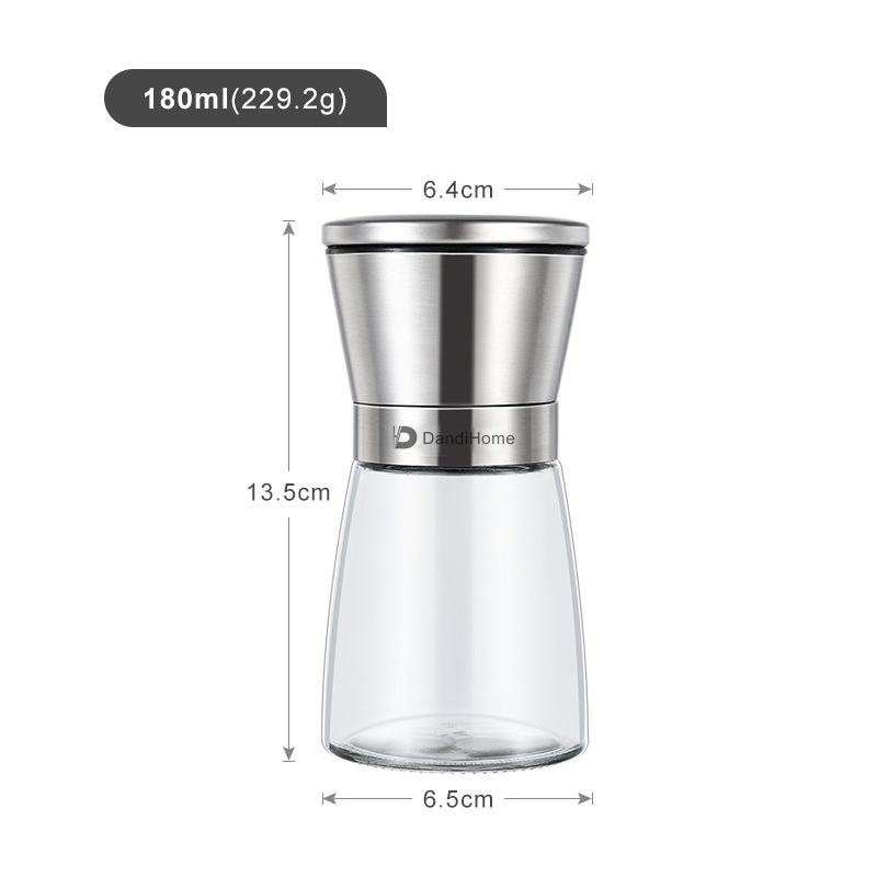 Lọ xay tiêu Inox 304 DandiHome cao cấp