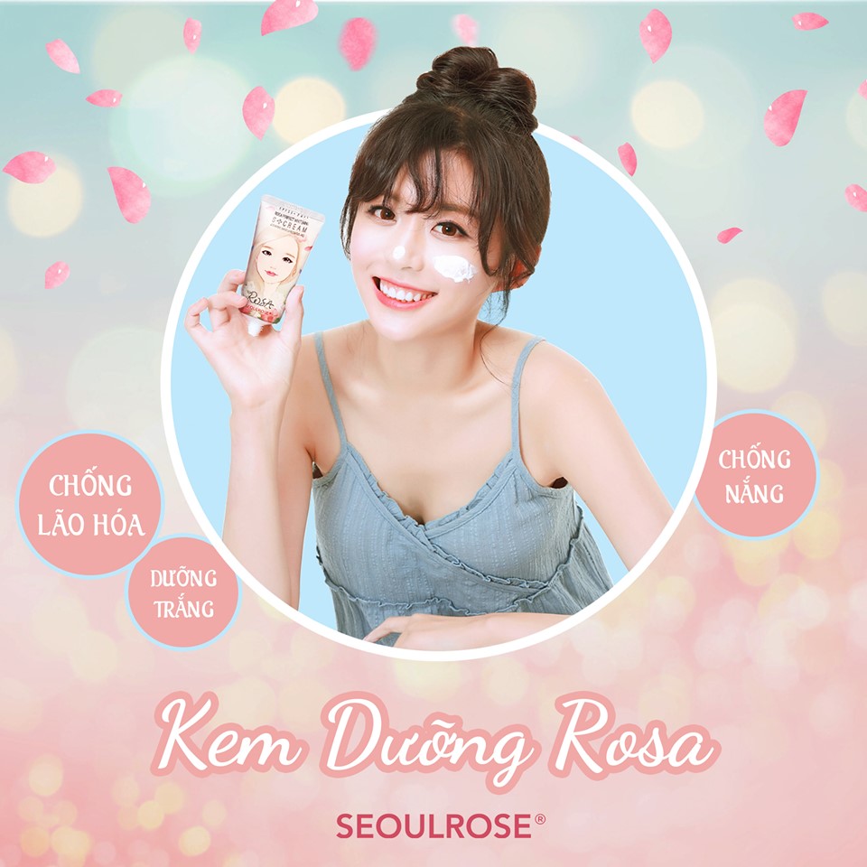 Kem dưỡng trắng da Rosa Perfect Whitening S Cream (50g)