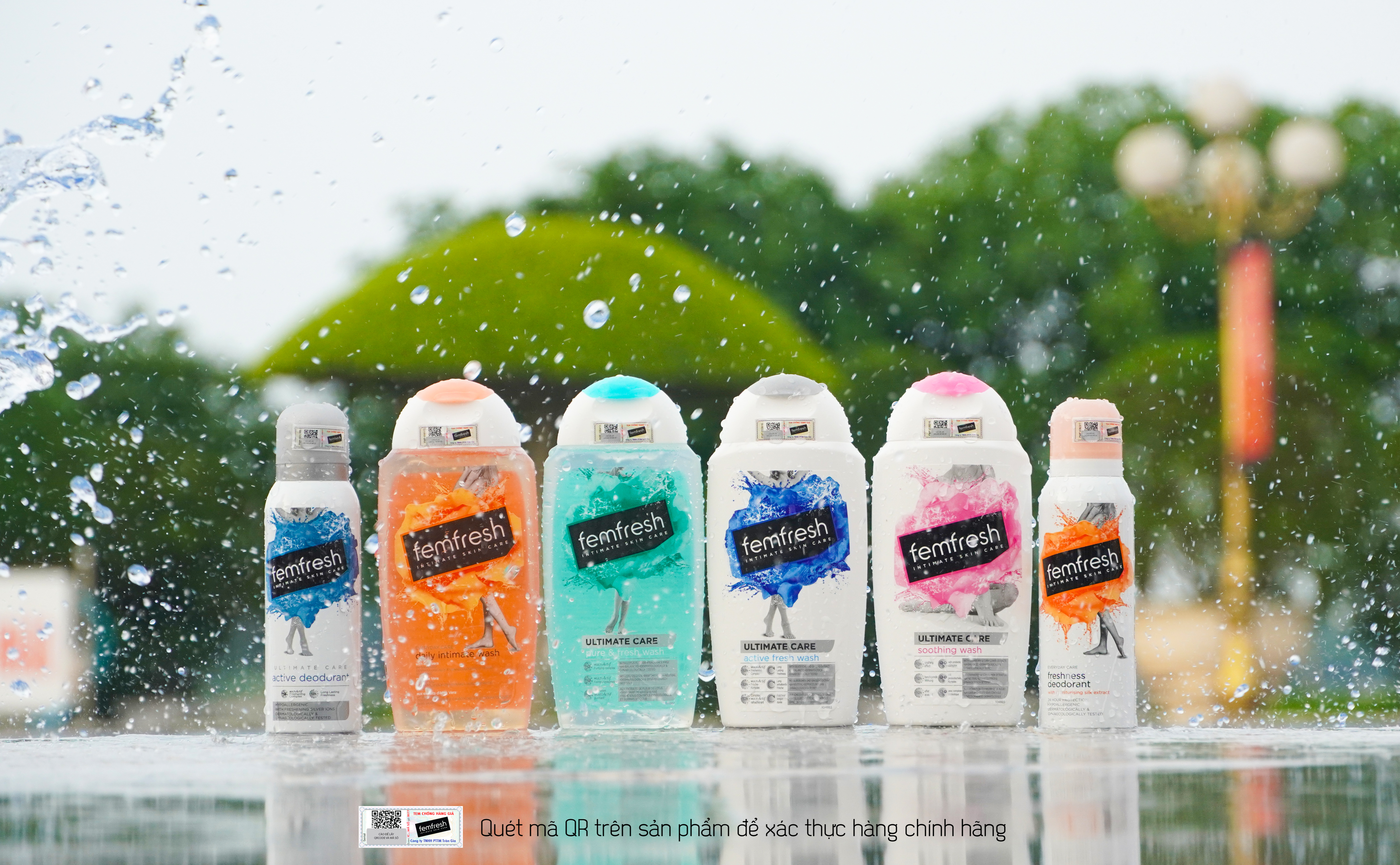 Xịt Thơm Mát Vùng Kín Femfresh Ultimate Care Deodorant 125ml