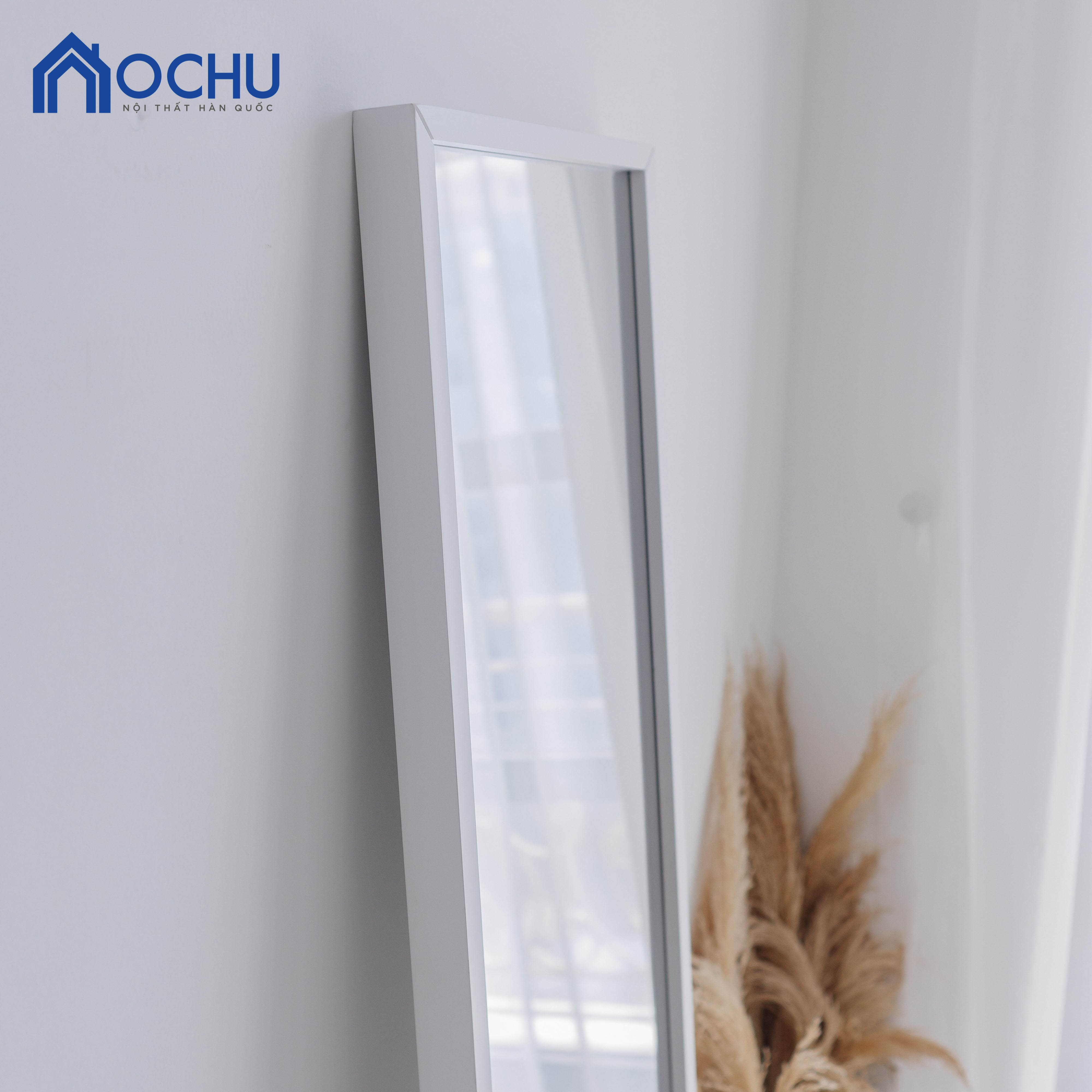 Gương Đứng Soi Toàn Thân Khung Gỗ OCHU - Mirror M - Natural/White