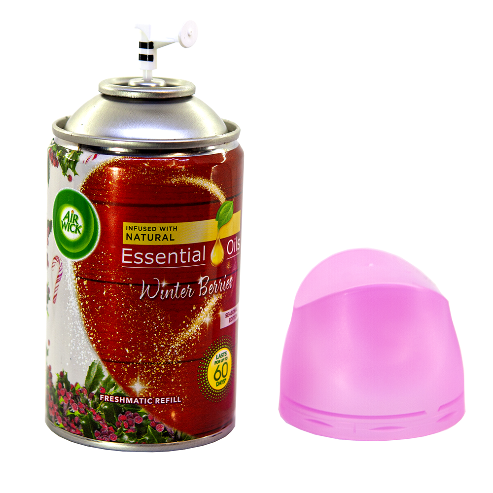 Bình xịt tinh dầu thiên nhiên Air Wick Winter Berries 250ml QT06516 - hương quả ngọt