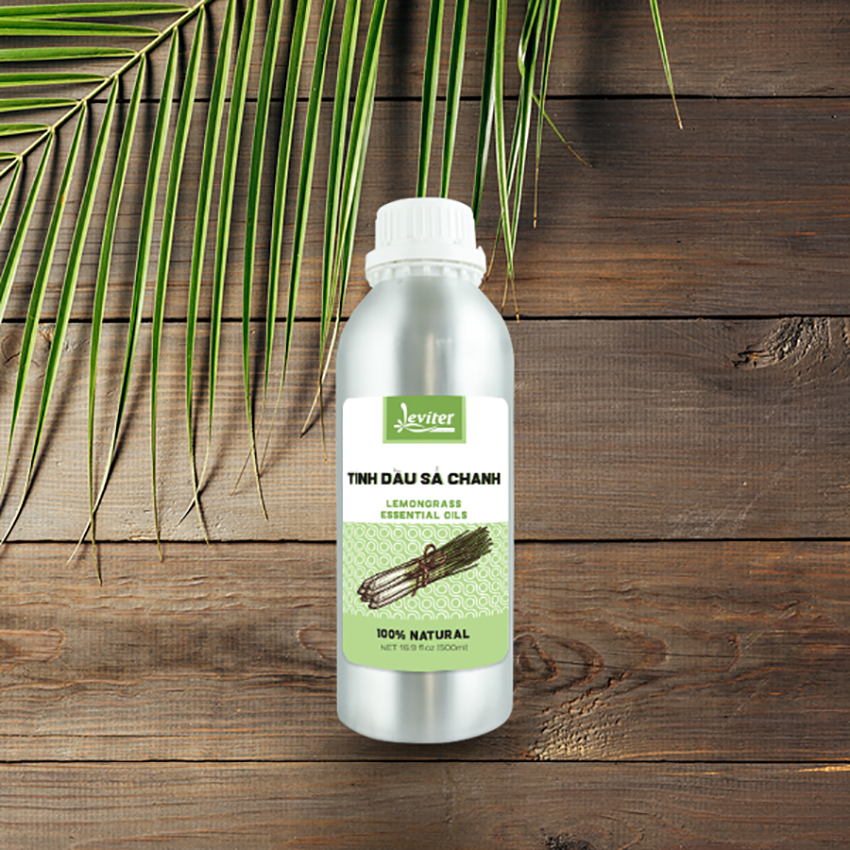 Tinh Dầu Sả Chanh Việt Nam Nguyên Chất Leviter Premium 500ml