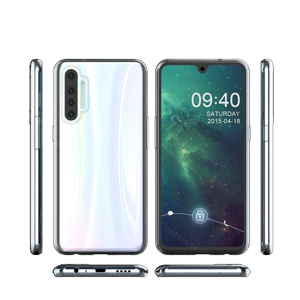 Ốp lưng silicon dẻo trong suốt cao cấp cho OPPO Realme X2