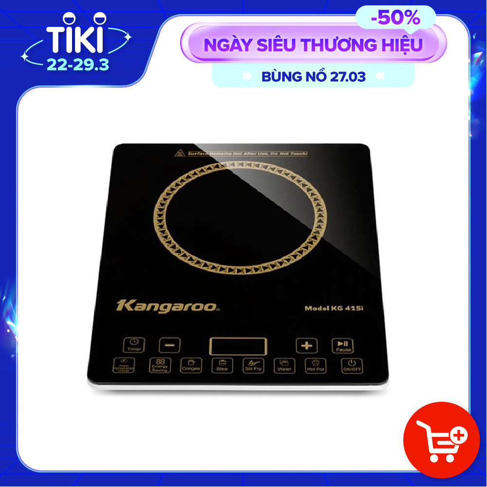 Bếp Từ Siêu Mỏng Kangaroo KG415i - Hàng chính hãng