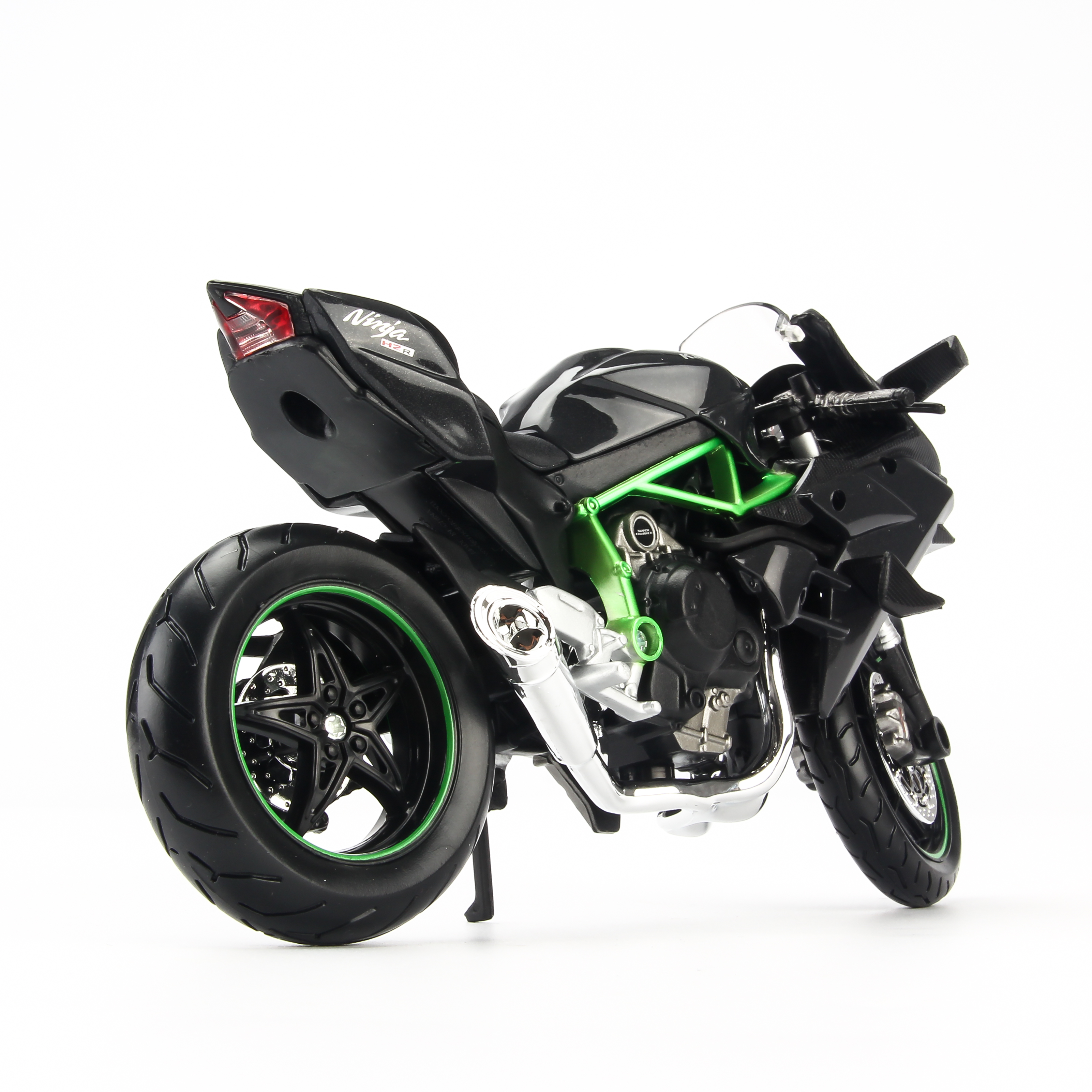 Mô Hình Xe Kawasaki Ninja H2R Black 1:12 Maisto MH-31101-14