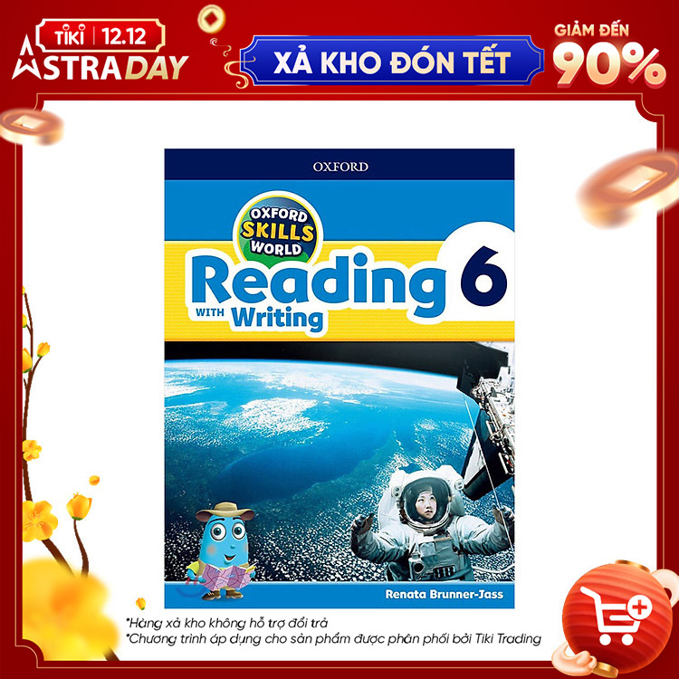 [Hàng thanh lý miễn đổi trả] Oxford Skills World 6 Reading with Writing Student's Book / Workbook