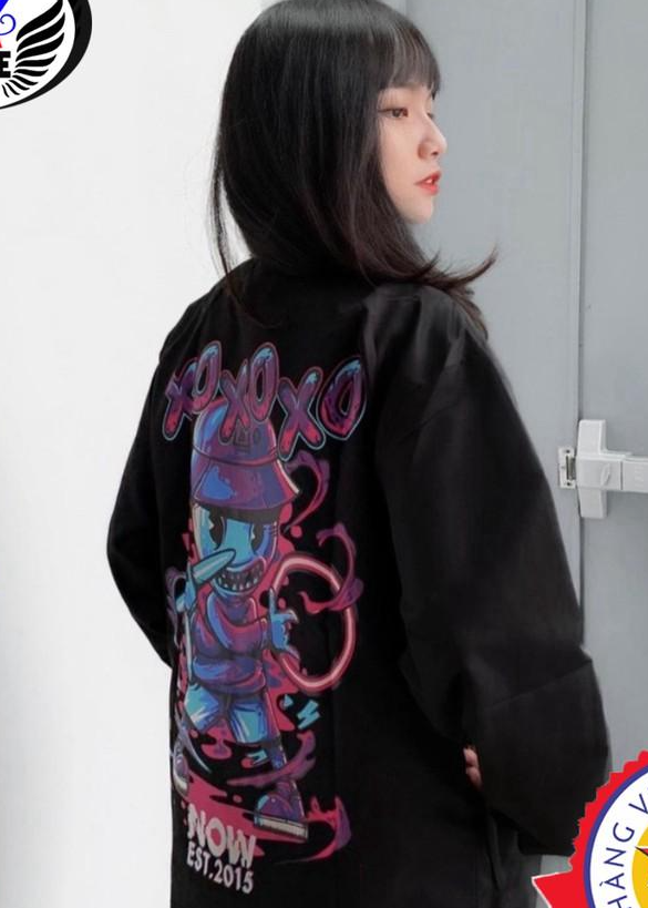(???̣? ??̀?) ÁO KHOÁC DÙ XOXO ( 2 MÀU CÓ FORM RỘNG XL ) MỚI