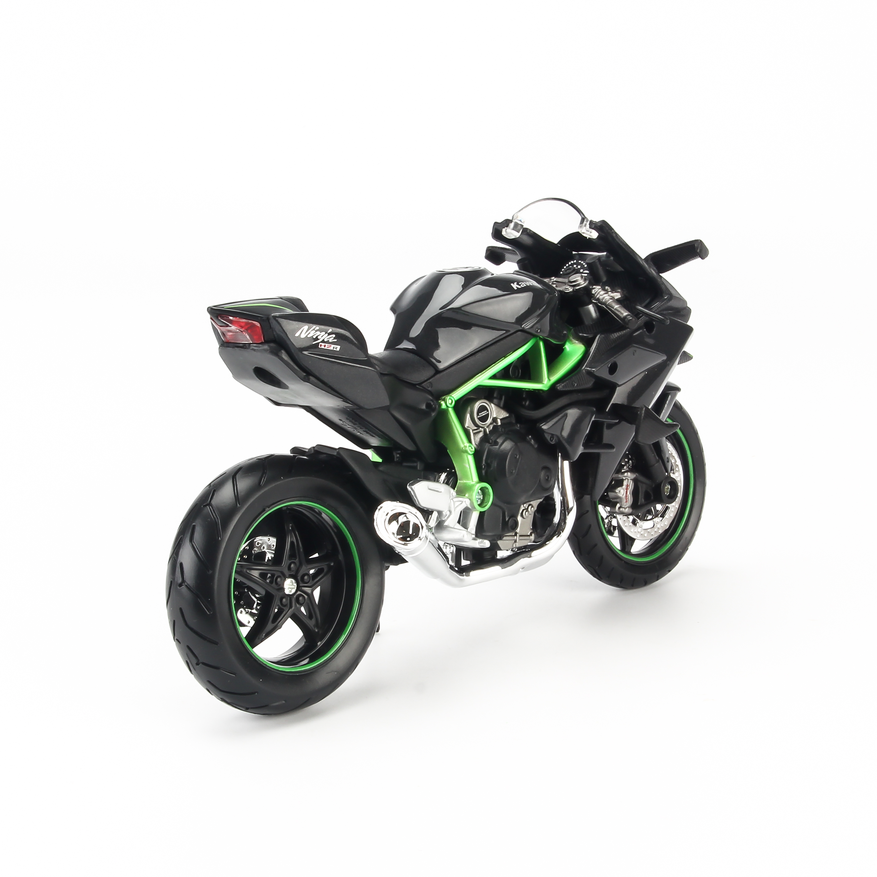 Mô Hình Xe Kawasaki Ninja H2R Black 1:12 Maisto MH-31101-14