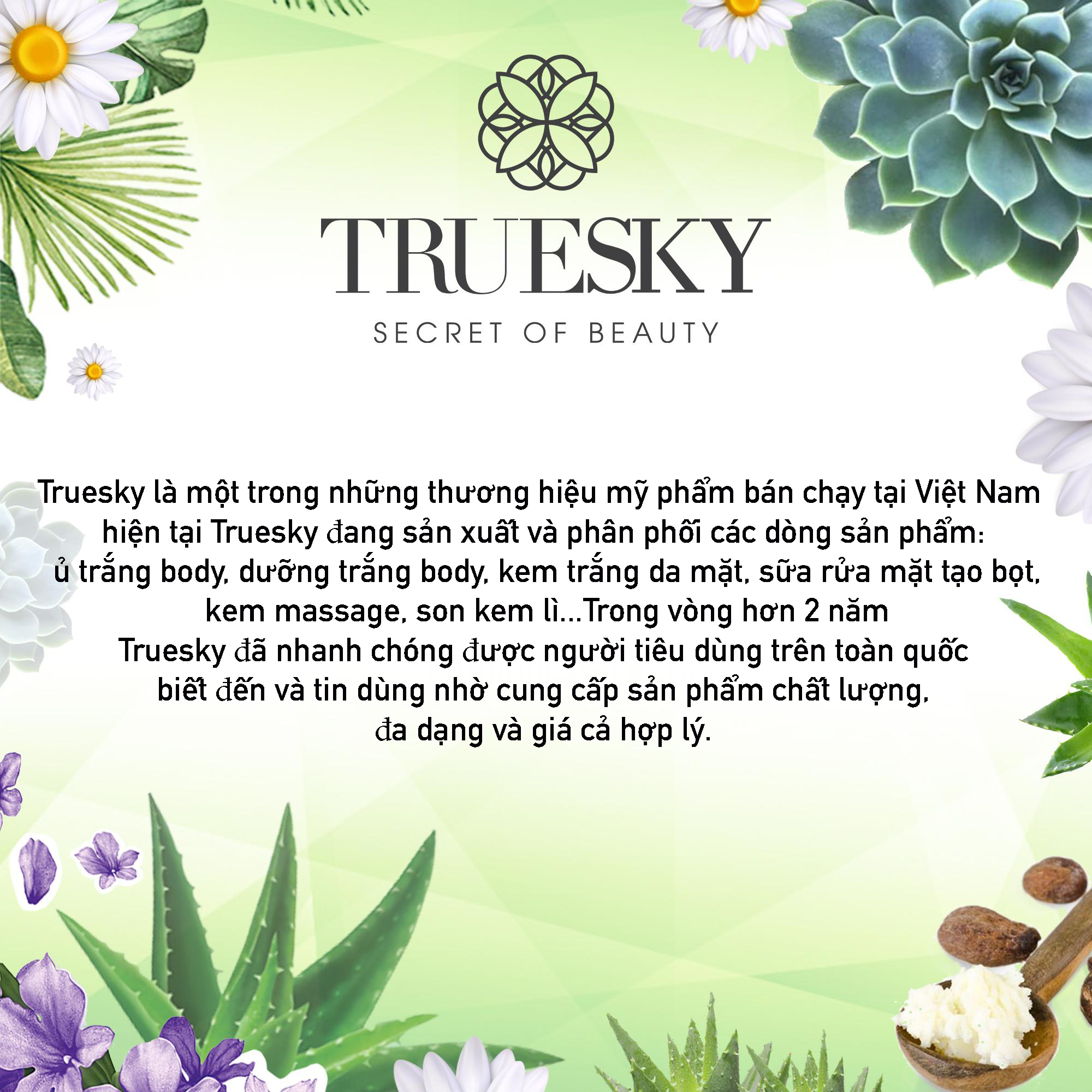 Sữa rửa mặt trắng da Truesky chiết xuất nha đam dạng tạo bọt chính hãng 60ml - Arbutin Cleanser
