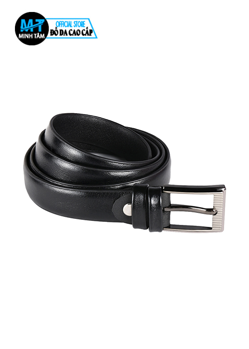 Thắt Lưng Nữ Minh Tâm Da Bò 3 Lớp Mềm Mịn , Kiểu Khóa Kim Lỗ MT722 , Tặng Kèm 1 Đinh Đục Lỗ