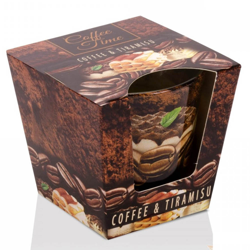 Ly nến thơm tinh dầu Bartek Coffee Time 115g QT024465 - cà phê tiramisu (giao mẫu ngẫu nhiên)