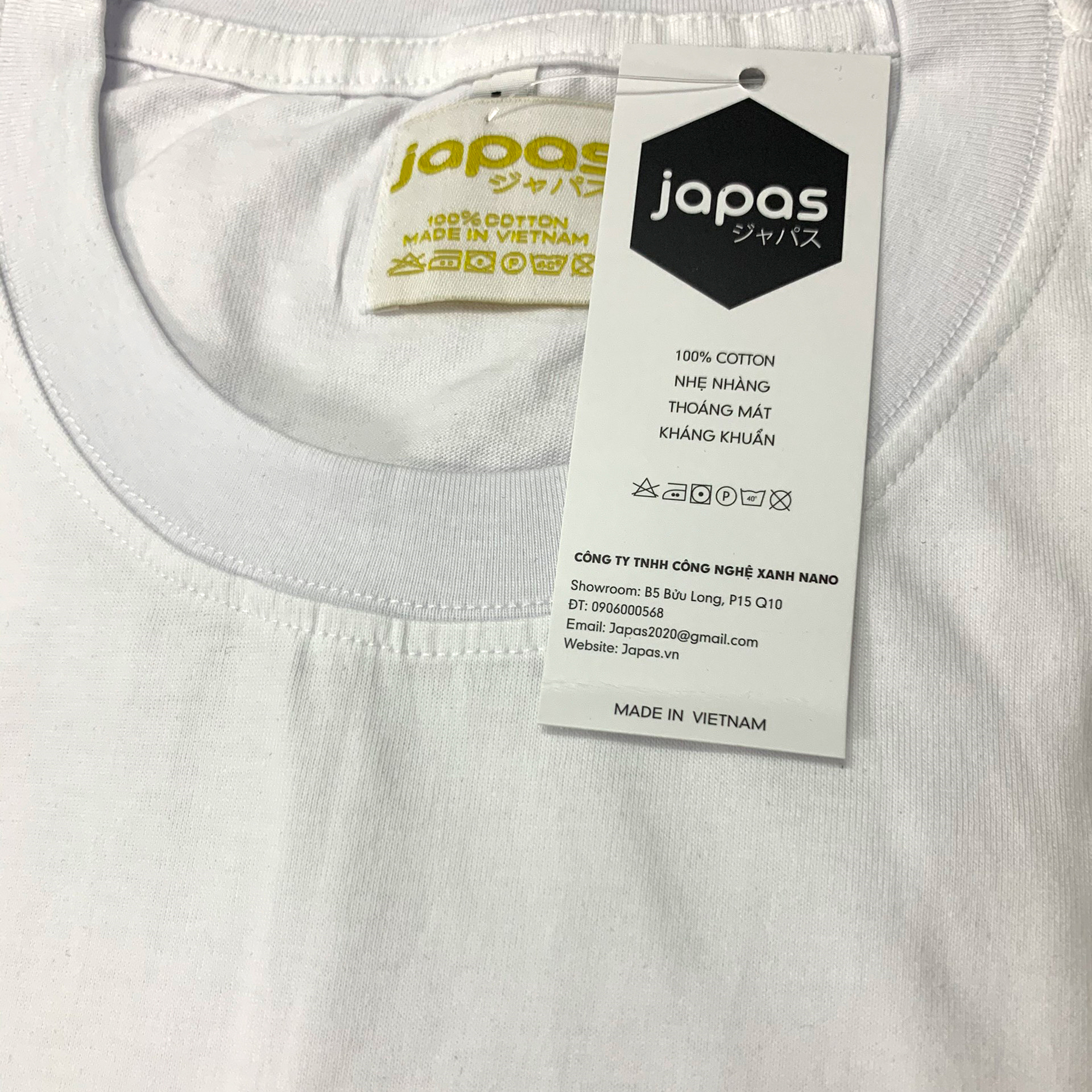 Hình ảnh Áo Thun Nam Unisex thiết kế hình trơn 2 màu Đen / Trắng basic thương hiệu Japas Cotton Ai Cập 190gram, áo phông cổ tròn basic cộc tay thoáng mát, thấm hút mồ hôi - Hàng chính hãng Hình ảnh Áo Thun Nam Unisex thiết kế hình trơn 2 màu Đen / Trắng basic thương hiệu Japas Cotton Ai Cập 190gram, áo phông cổ tròn basic cộc tay thoáng mát, thấm hút mồ hôi - Hàng chính hãng