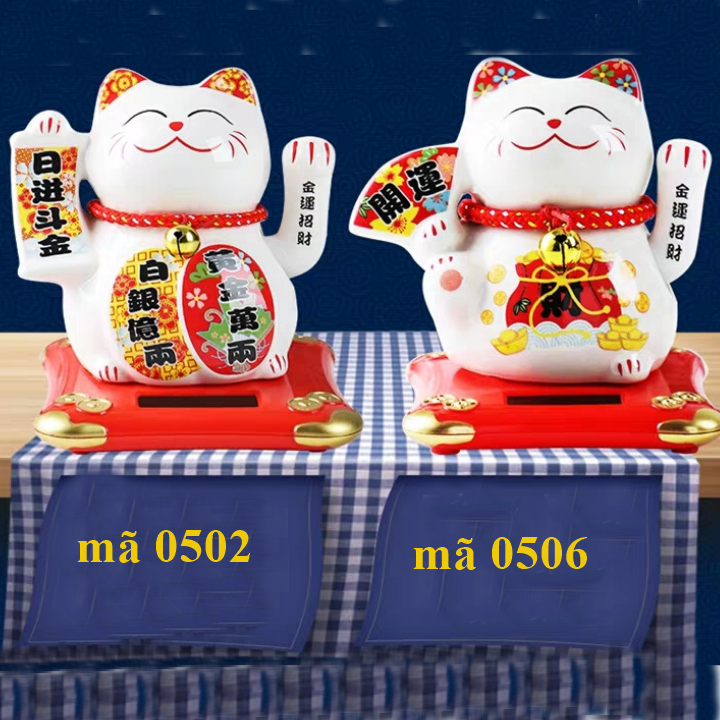 Mèo Thần Tài Vẫy Tay Neko