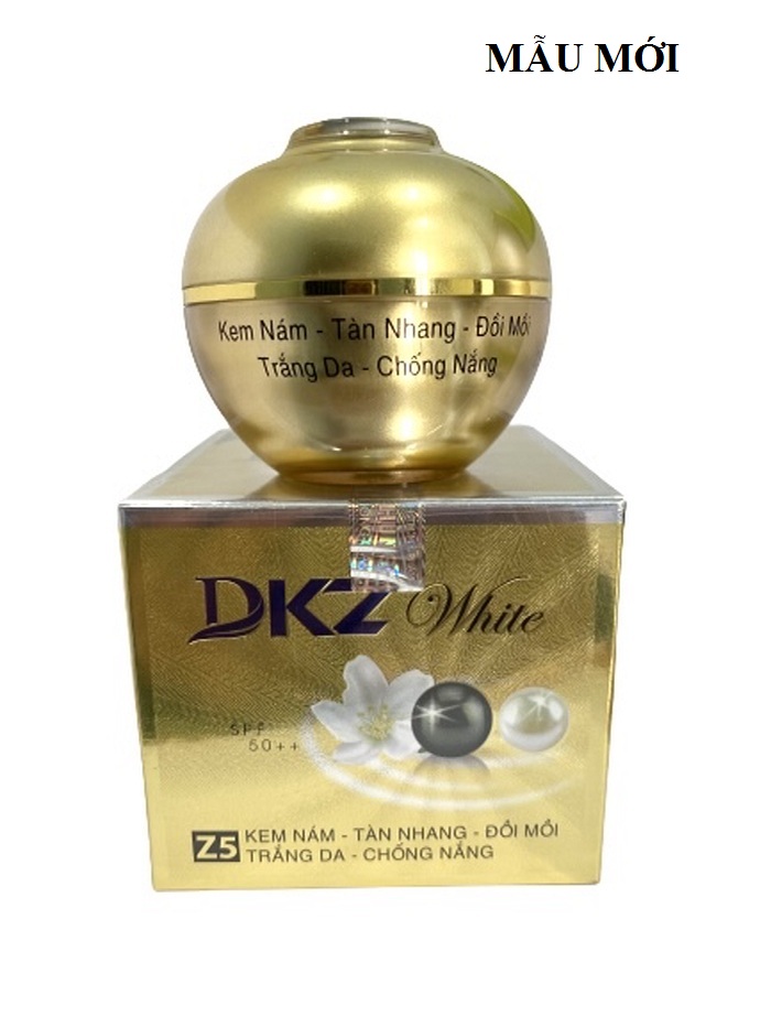 Kem Nám - Tàn Nhang Đồi Mồi - Trắng Da Chống Nắng-DKZ-WHITE 12g