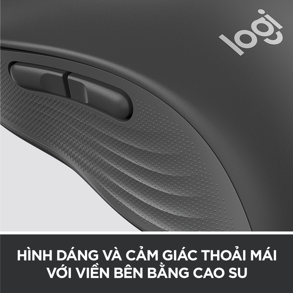 Chuột không dây bluetooth Logitech Signature M650 - Hàng chính hãng