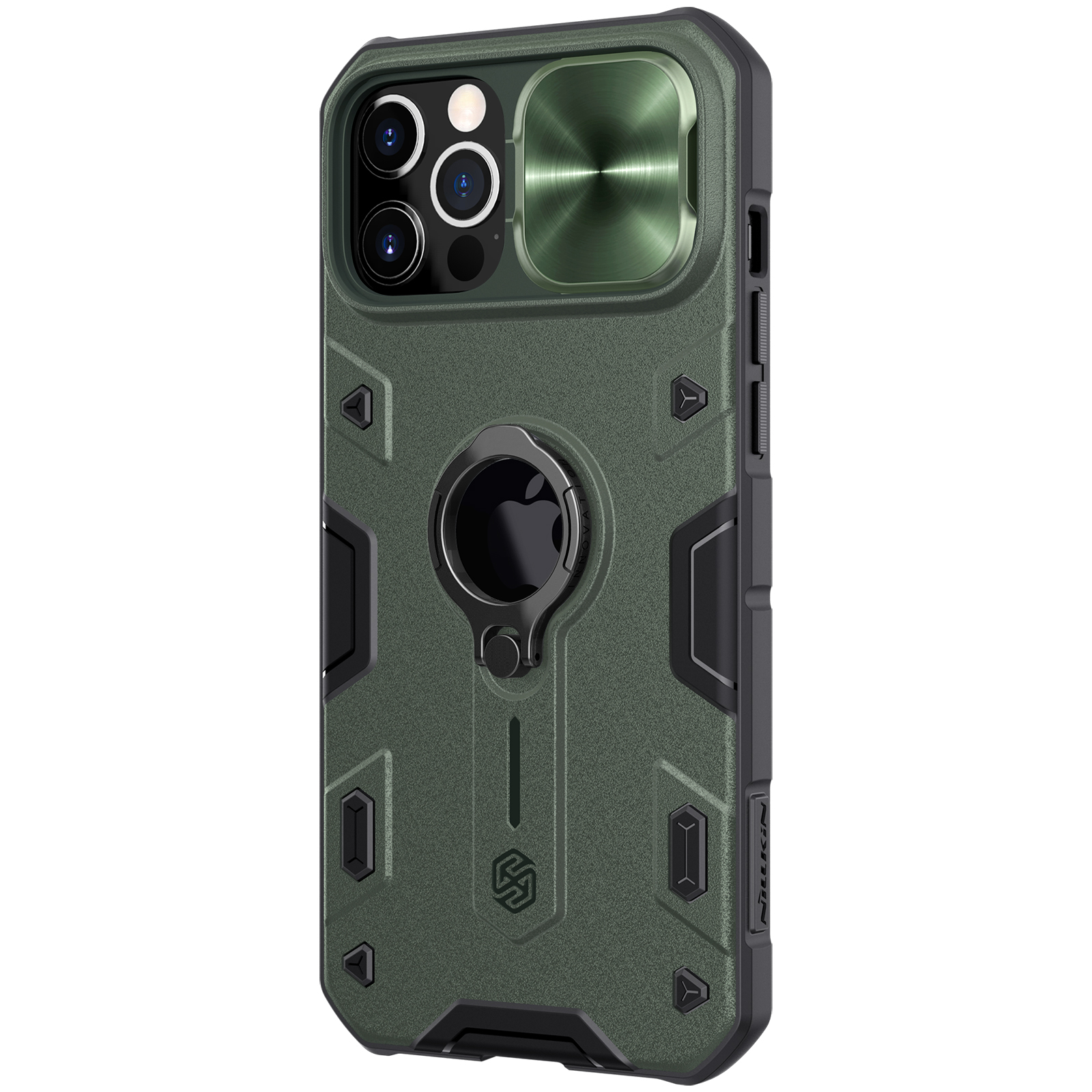 Hình ảnh Ốp Lưng Nillkin CamShield Armor Cho iPhone 12 & 12 Pro / iPhone 12 Pro Max - Hàng Nhập Khẩu