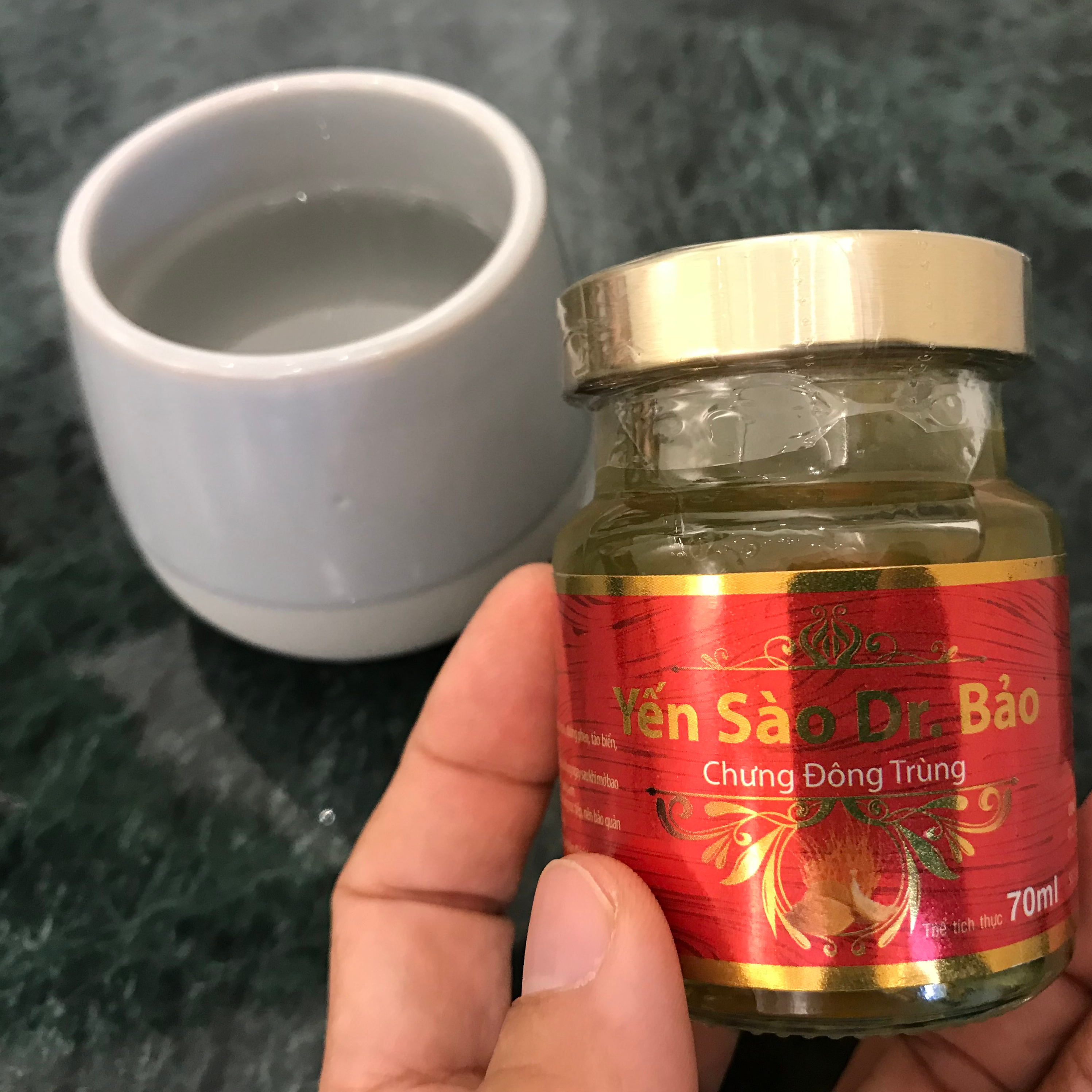 YẾN SÀO DR BẢO - CHƯNG ĐÔNG TRÙNG (1 Lốc/6 Lọ)