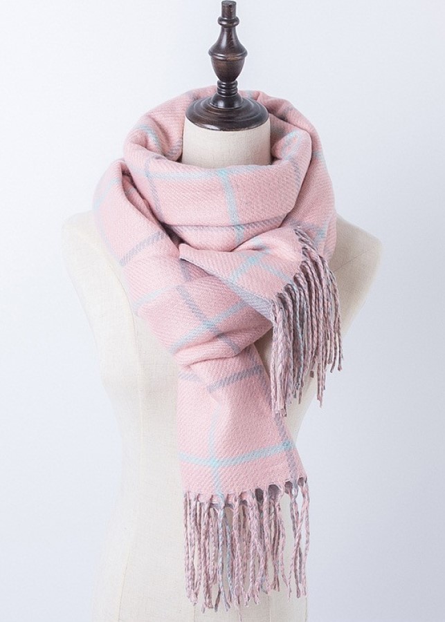Khăn Choàng Dạ Cashmere Thu Đông Cao Cấp HN18