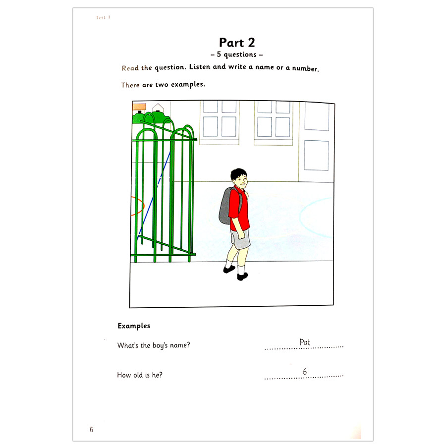 Cambridge Young Learner English Test Starters 5: Student Book