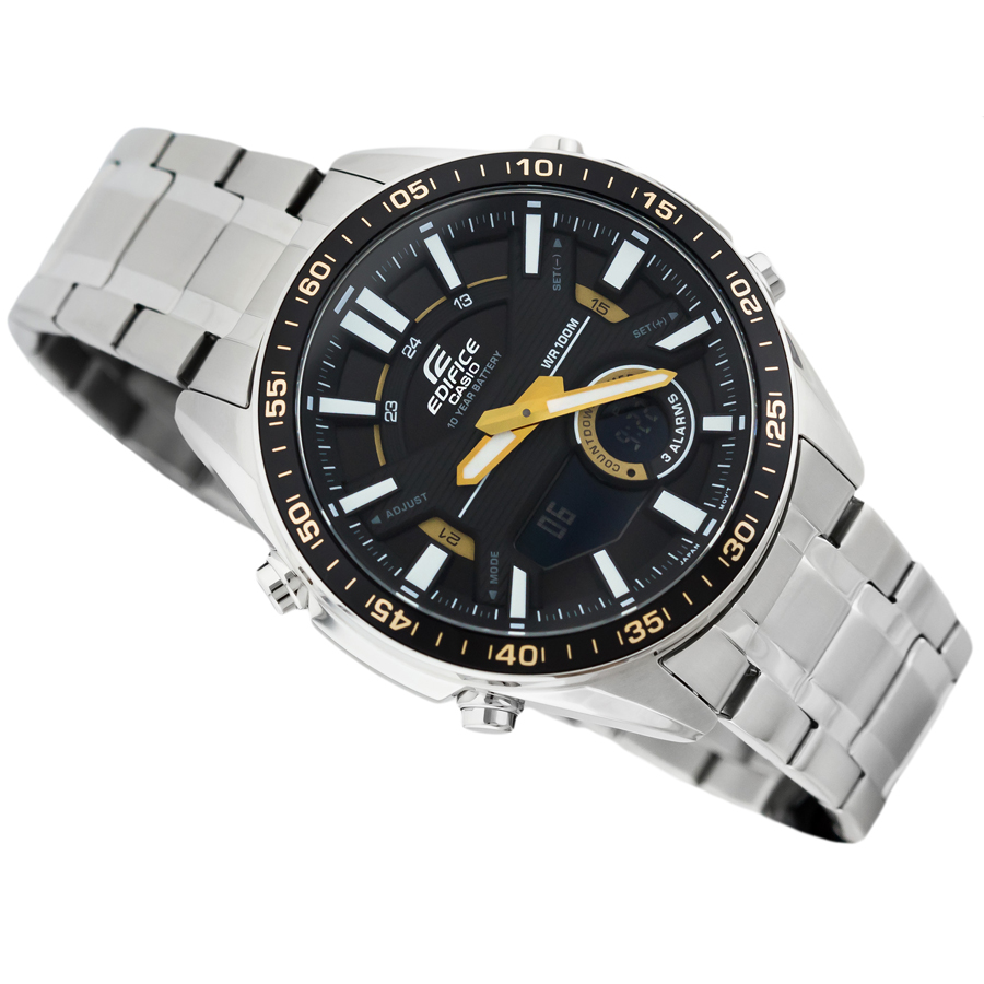 Đồng hồ nam dây kim loại Casio Edifice chính hãng EFV-C100D-1BVDF