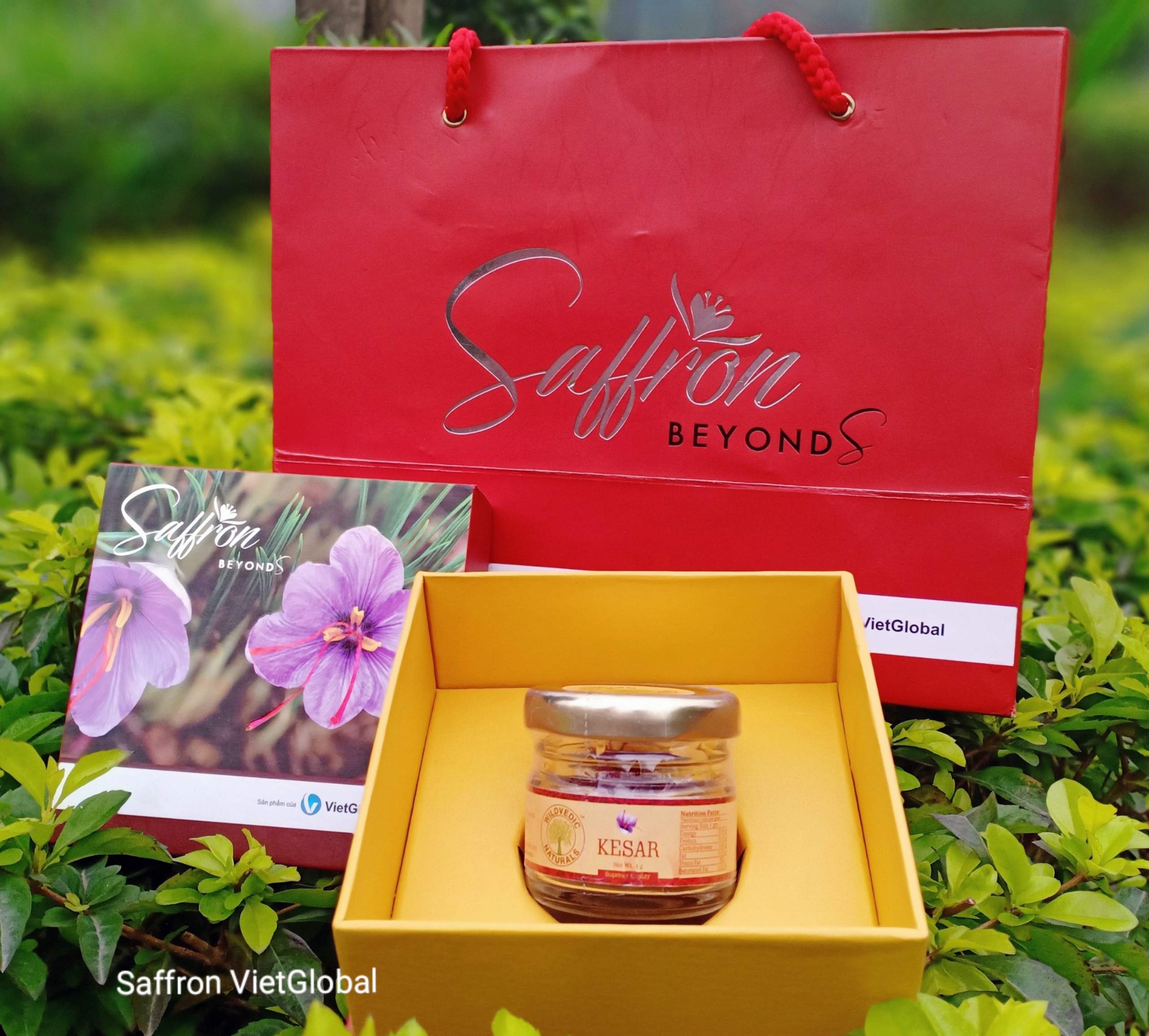 Nhụy hoa nghệ tây Pure Kashmir Kesar Saffron hộp 3g