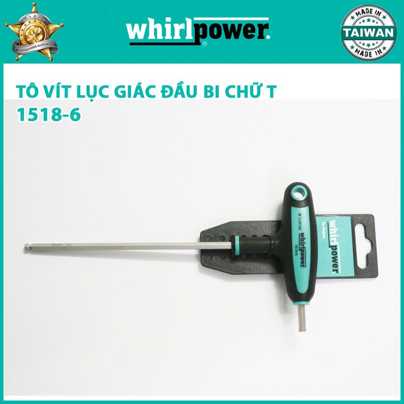 TÔ VÍT LỤC GIÁC CHỮ T (ĐẦU BI) WHIRLPOWER