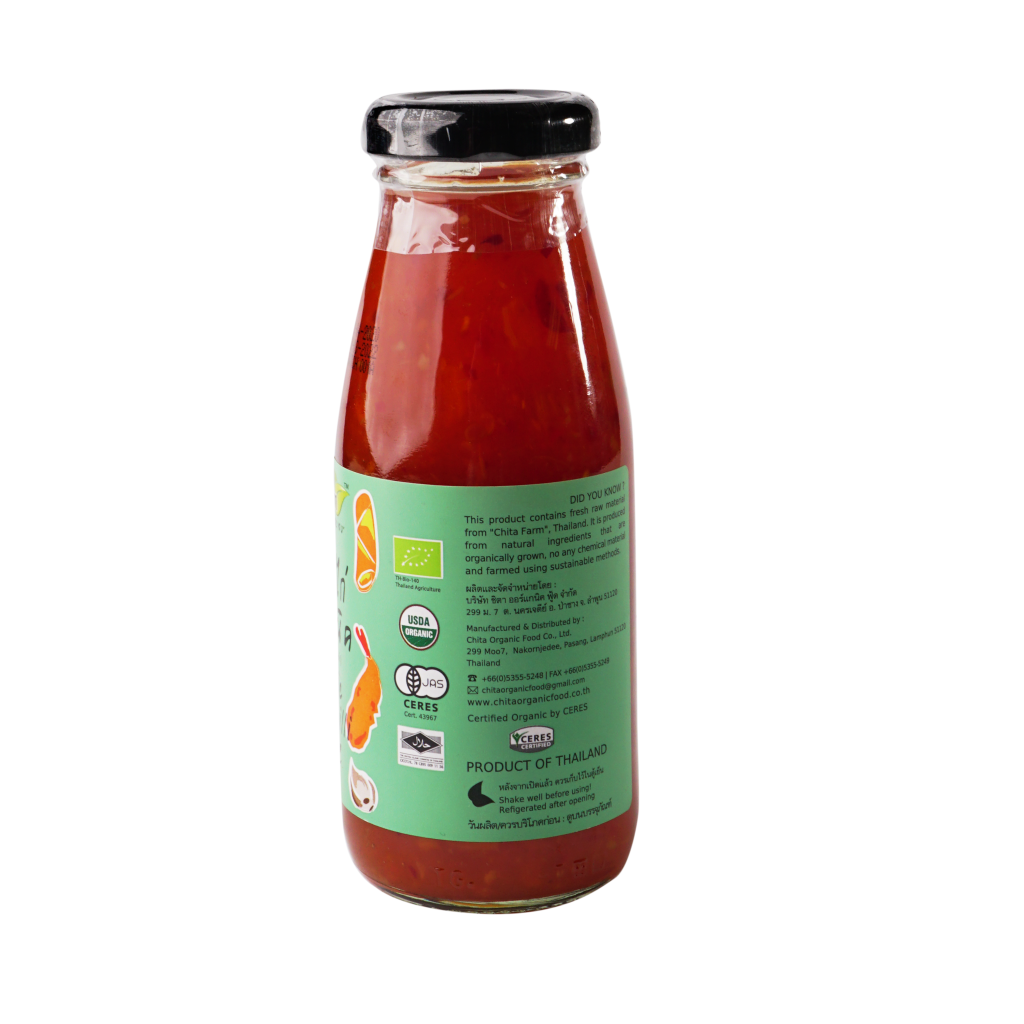 Sốt Ớt  Chua Ngọt Hữu Cơ 200g Lumlum Organic Sweet Chilli Sauce