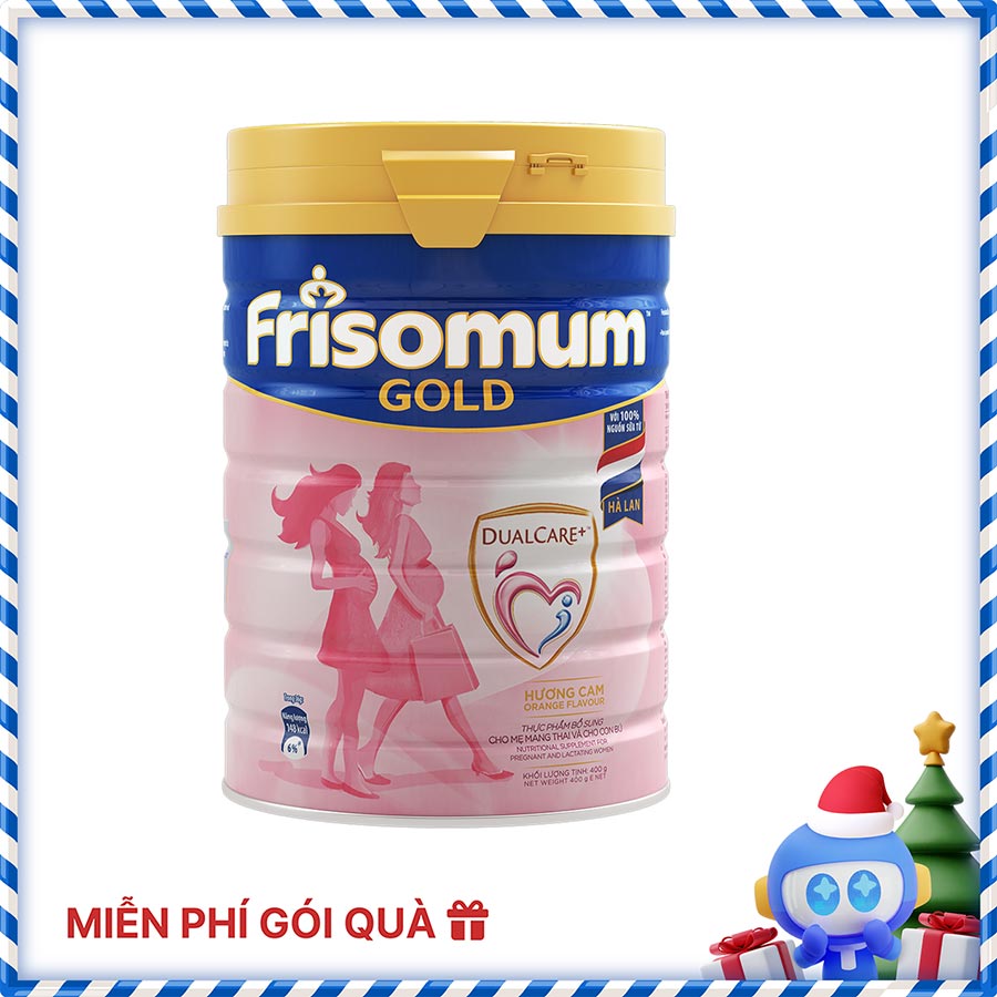 Sữa Bột Friso mum Gold Hương Cam (400g)