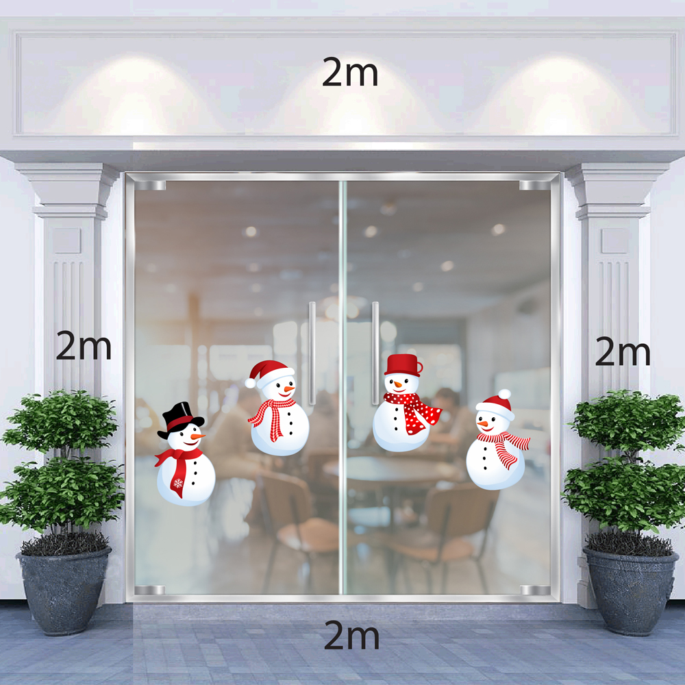 Trang trí noel người tuyêt