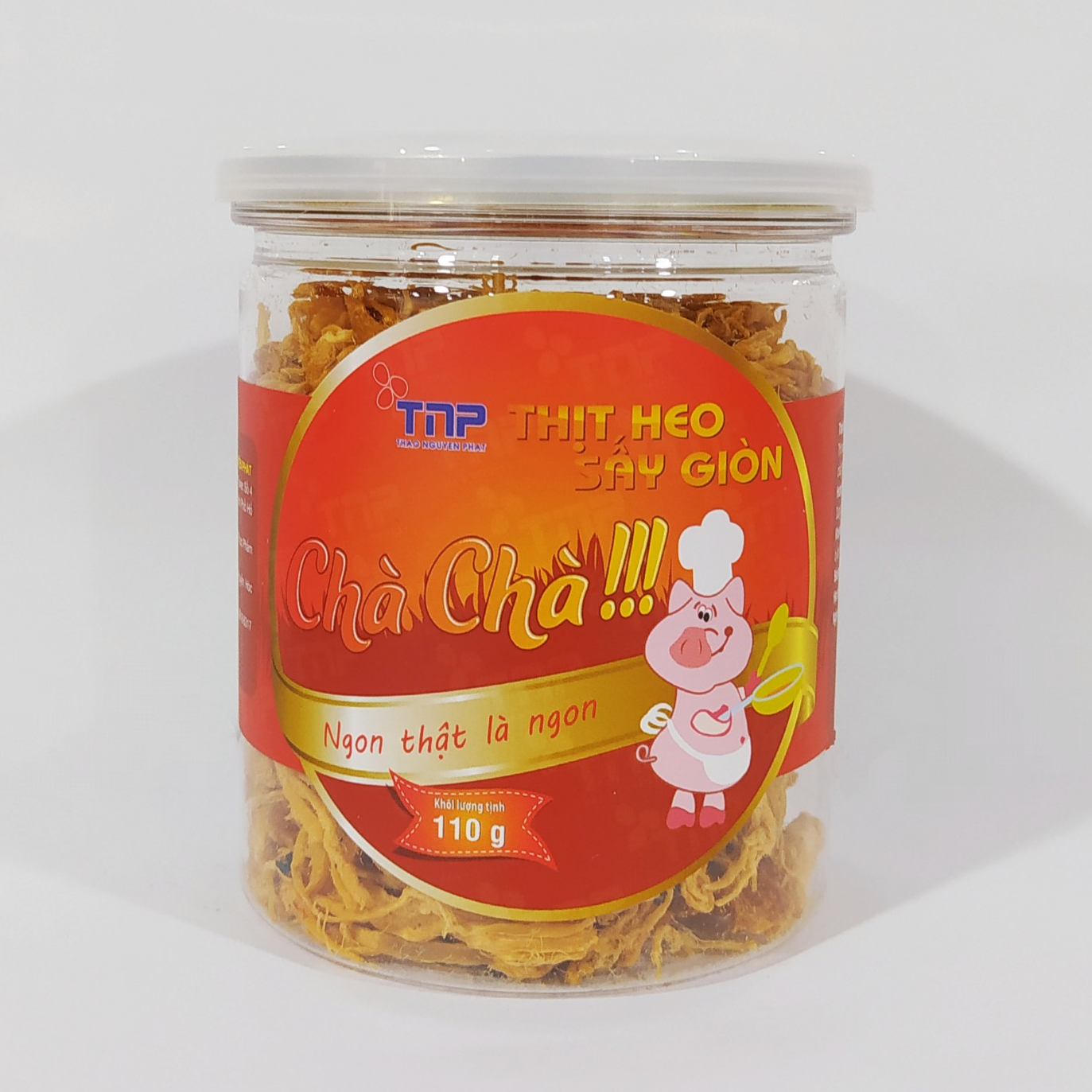 Combo 1 hũ chà bông heo TNP 250g và 1 hũ thịt heo sấy giòn 110g