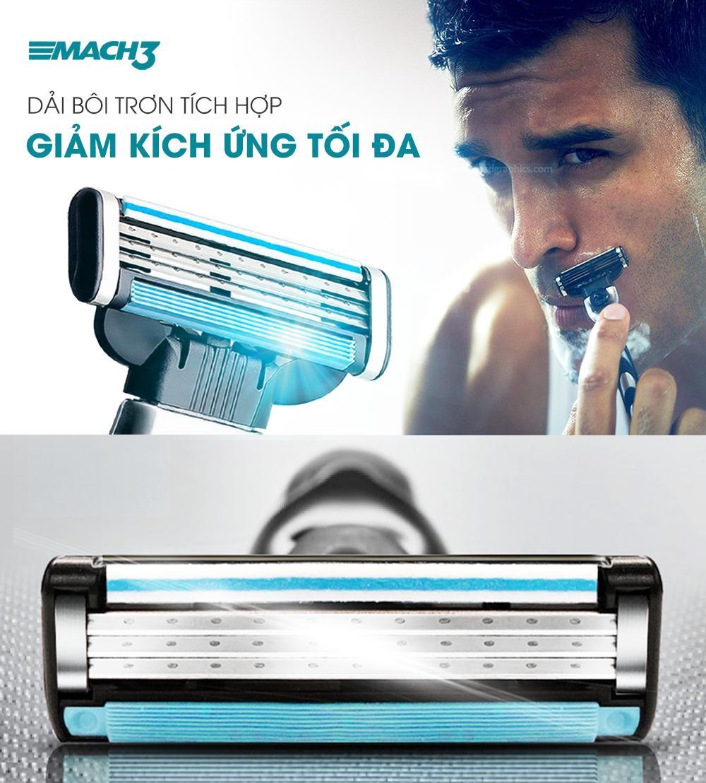 Dao Cạo Gillette Mach3 Classic - Vỉ 1S