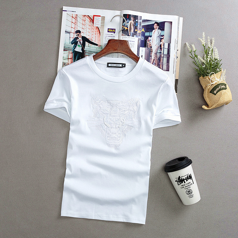 Áo thun thiết kế họa tiết in hình hổ cực ngầu chất vải cotton cao cấp co giãn nhẹ dáng ôm hợp xu hướng thời trang hiện nay