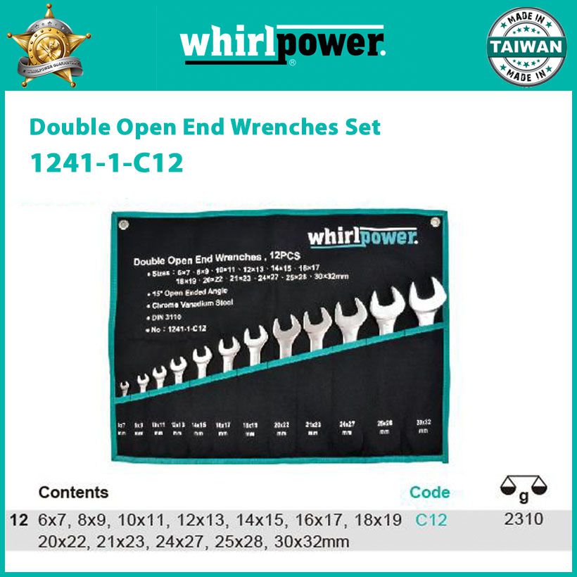 BỘ CỜ LÊ 2 ĐẦU MIỆNG 12 CHI TIẾT WHIRLPOWER