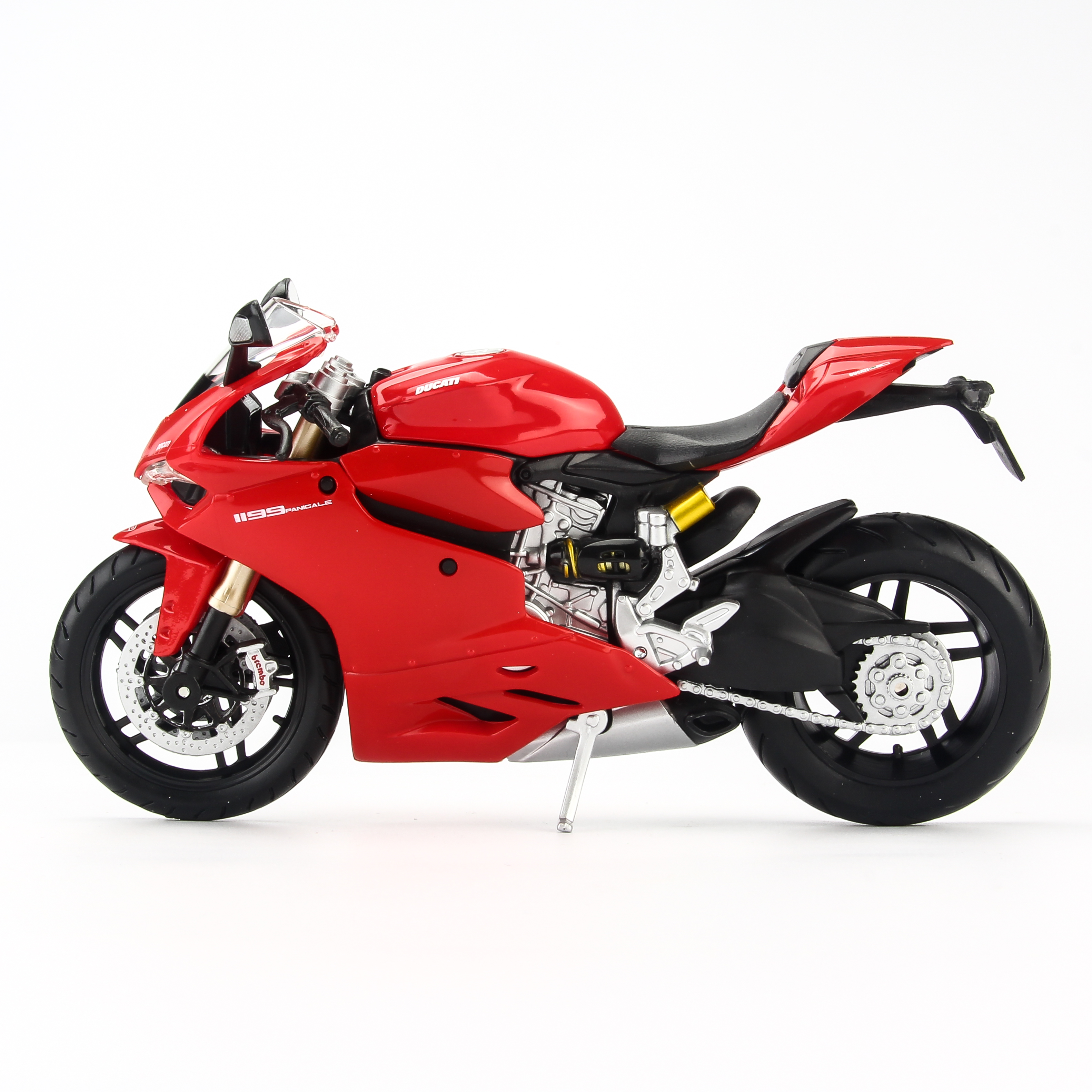 Mô Hình Xe Ducati 1199 Panigale Red 1:12 Maisto MH-31101(20-11108)