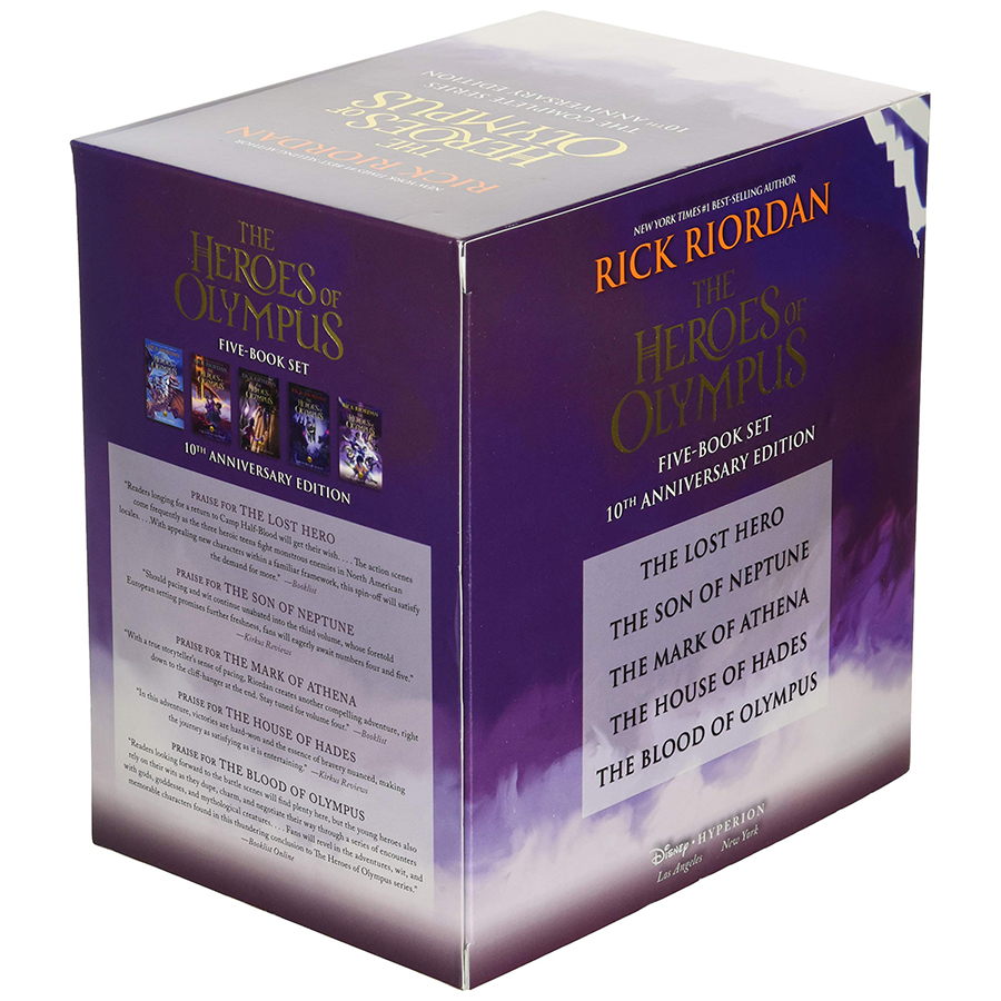 The Heroes Of Olympus Paperback Boxed Set