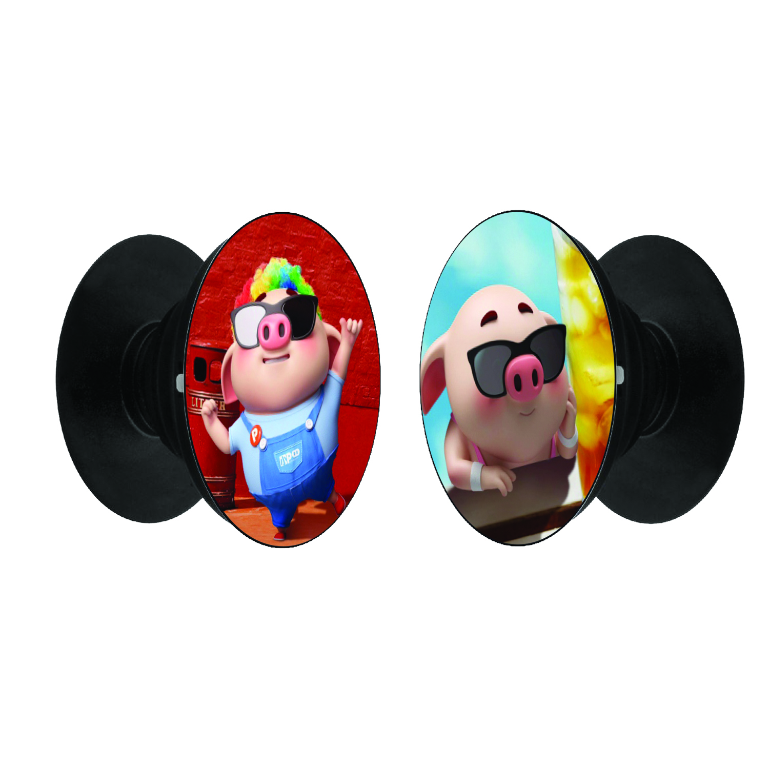 Combo 2 Popsocket hình heo con xinh Xắn ( Giao hình ngẫu nhiên ) - Hàng chính hãng