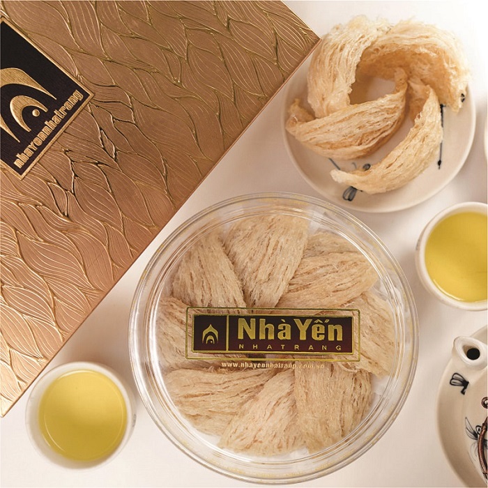 Tổ Yến Trắng Sơ Chế - Nhà Yến Nha Trang - Loại Chất Lượng 5.0 - Hộp 100 Gram - Tổ Yến Sơ Chế - Hàng Chính Hãng