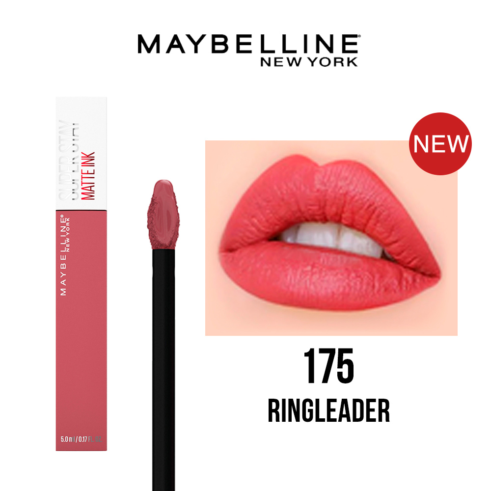 Son Kem Lì 16h Lâu Trôi Maybelline New York Super Stay Matte Ink Lipstick 5ml 175 Ringleader