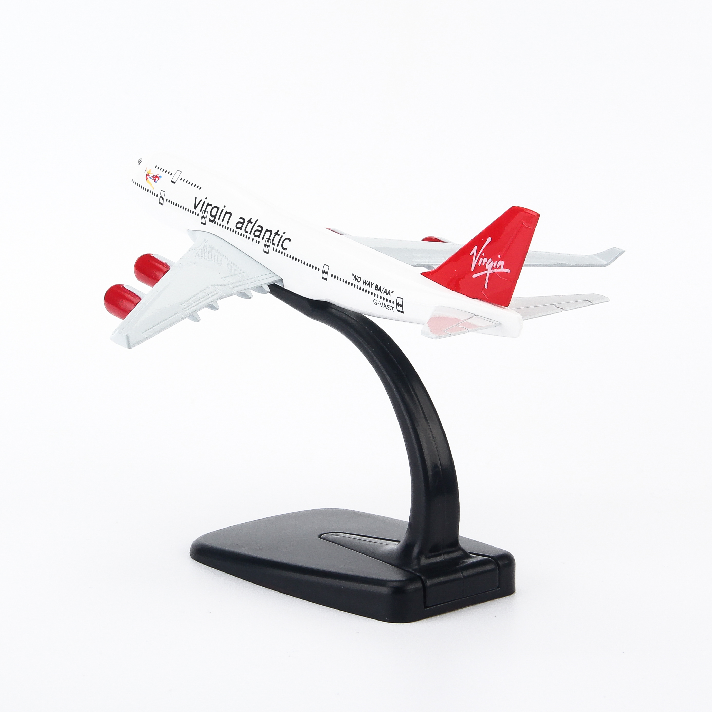 Mô Hình Máy Bay B747 VIRGIN ATLANTIC AIRWAYS EVERFLY 16CM